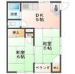 ハイツ舞の間取図
