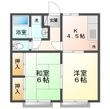 まつばらコートの間取図