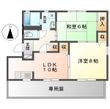 メゾンソレイユA・Bの間取図