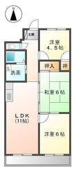 第二八幡台マンションの間取図