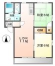 グリーンヒルの間取図