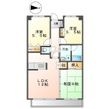 ANNEX OSAWAマンションの間取図