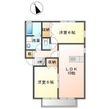 ベルネージュA・Bの間取図