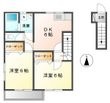T・Bハイツ龍舞の間取図
