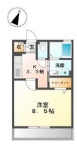 グランブリックの間取図