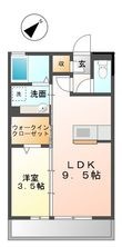 写真:エスポワール浜町 1階102の間取図