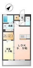 写真:エスポワール浜町 1階105の間取図