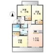 ボナールＡの間取図