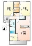 アクセル ウエスト の間取図