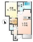カレントⅡの間取図