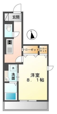 拡大写真:プレミストⅢ 3階301の間取り