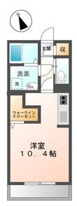 カスタリア Aの間取図