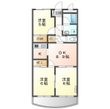 プルメリア・イズシの間取図