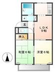 メゾン池田Dの間取図