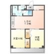 ハイツ田代の間取図