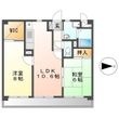 フレンドリー瑞浪Ⅲの間取図