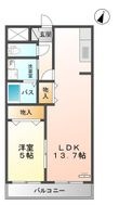 アステラス湯田の間取図