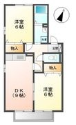 ジュネス翠の間取図