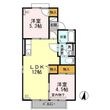 ボヌールSの間取図