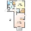 フレグランスの間取図
