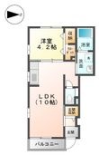 アウローラ小郡の間取図