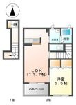 シャーメゾン ウイングスターの間取図