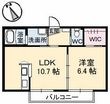 メルカートSの間取図