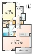 ハイマートライツ Ⅰの間取図