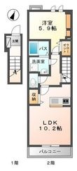 リアンジュの間取図