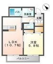 シャーメゾン ベルクムントの間取図