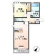 クレアンジュ　B棟の間取図