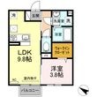 ル ソレイユ湯田の間取図