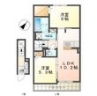 クレール Aの間取図