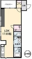 シャーメゾンステージ新山口駅前 A棟の間取図