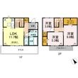 メゾン黄金町 B棟の間取図
