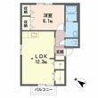 アンジュウ デヤ B棟の間取図