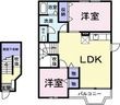 ウィンディア Aの間取図