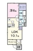 ウェル・ビー・ウエスト G棟の間取図