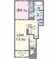 ベルオーブ Ⅲの間取図