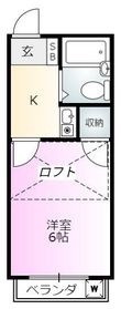 エメラルドハウス３の間取図