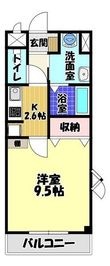 田井戸ハウスの間取図