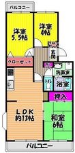 写真：エミネンス立矢4階の間取図