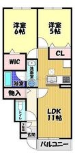 ガーデンホーム青葉丘の間取図
