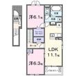 リ・ソレイユの間取図