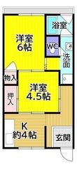 ジェリーはうすの間取図