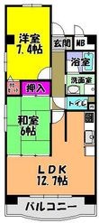 ホワイトロートスの間取図