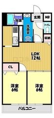 シィダーヴィレッジの間取図