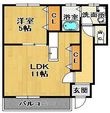 エスポワールの間取図