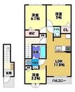 メゾンド クロワールAの間取図