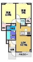 メゾンド クロワールBの間取図